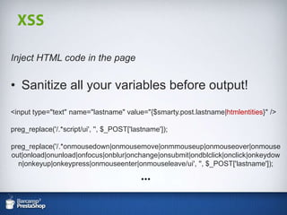 foreach($cart->getProducts() as $product)   if ($orderStatus->logable)      ProductSale::addProductSale(intval($product['id_product']), intval($product['cart_quantity']));Should be:if ($orderStatus->logable)     foreach($cart->getProducts() as $product)            ProductSale::addProductSale(intval($product['id_product']), intval($product['cart_quantity']));(no need to test if in every iteration if it does not change)Use conditions wisely