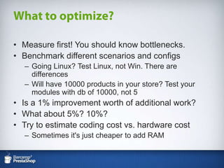 4 Pillars of performanceInfrastructure(servers, databases)