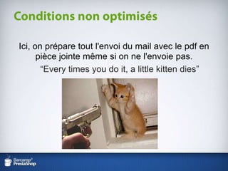 Chaque appel aux fichiers a un coût qui dépend de l'OS, du système de fichiers et du nombre de fichiersToujoursutiliser des cheminsabsolusdans require/ includeLes performances peuventcommencer à se dégradersivousavez plus de 50 000 fichiersdans un répertoire