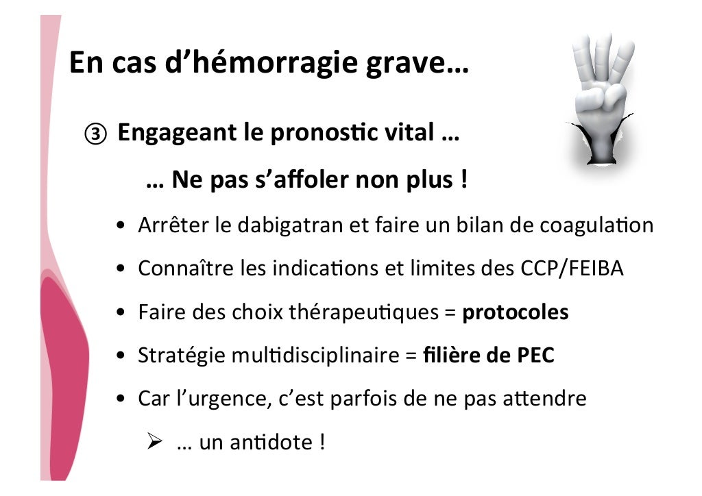 Symposium Boehringer-Ingelheim - Comment je gère les hémorragies sou…