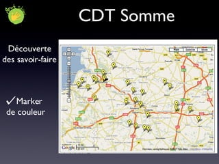 CDT Somme Découverte des savoir-faire Marker de couleur 