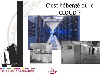 C’est hébergé où le CLOUD ? 