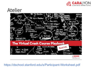 Atelier
https://dschool.stanford.edu/s/Participant-Worksheet.pdf
 