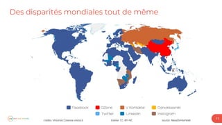 Des disparités mondiales tout de même
11
 
