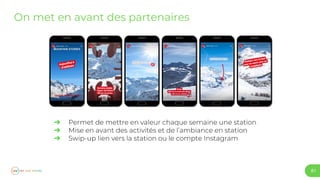 61
On met en avant des partenaires
➔
➔
➔
 