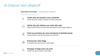 73
A chacun son objectif
 