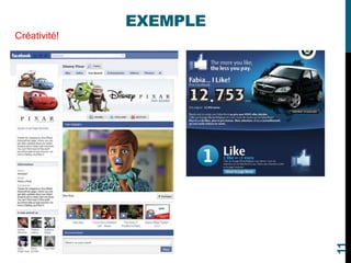 EXEMPLE
Créativité!
11
 