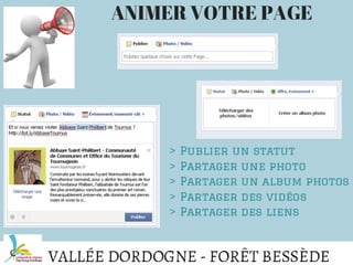Atelier facebook vallée dordogne foret bessède