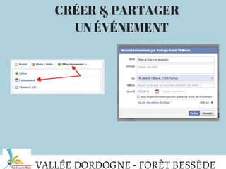 Atelier facebook vallée dordogne foret bessède