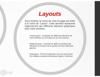 Workshop Android - Conférence IC4T Nouakchott 2014