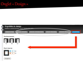Onglet  «  Desig/  »  
 