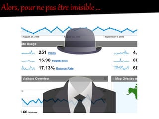 Alors,  pour  ne  pas  êtUe  invisible  …  
 