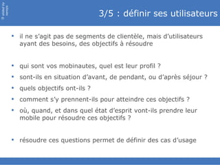 slided by
nereÿs

                                          3/5 : définir ses utilisateurs
©




             il ne s’agi...