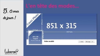 5,Avous
dejouer!
L'en tête des modes…
 