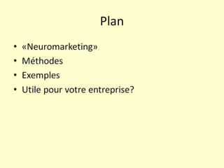 Neuromarketing Workshop