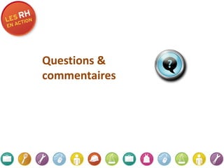 Questions &  commentaires 