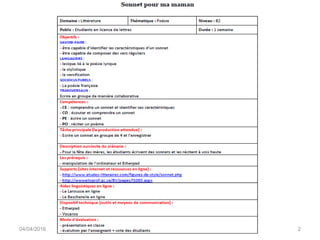 04/04/2016 Martine RAVETTO-DUBREUCQ 2