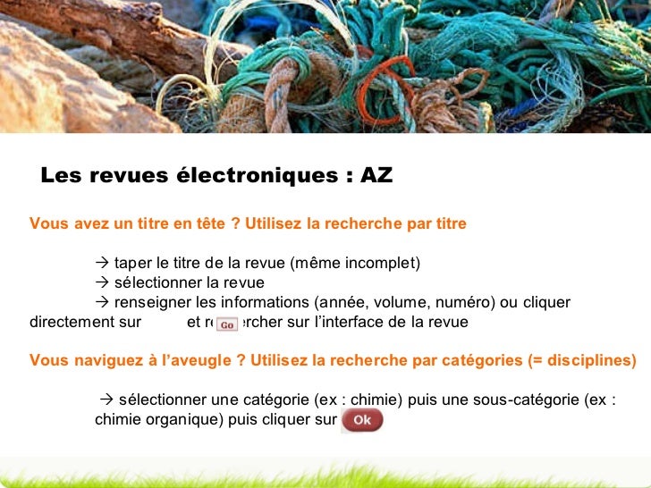 Rechercher des articles scientifiques sur Internet