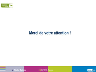 Merci de votre attention ! 