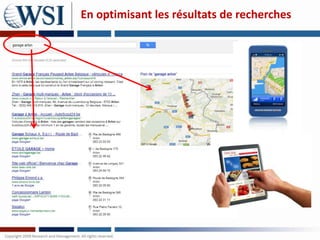 En optimisant les résultats de recherches
 