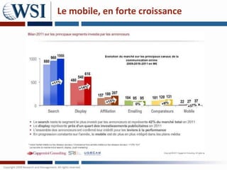 Le mobile, en forte croissance
 