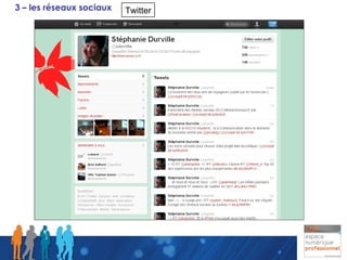 3 – les réseaux sociaux Twitter 