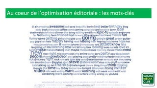 www. socialmediaclub.tn
Au coeur de l’optimisation éditoriale : les mots-clés
 