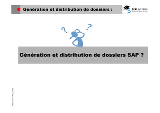 SAP MM  Génération, impression, distribution dossiers Achat