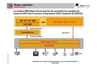 SAP MM  Génération, impression, distribution dossiers Achat