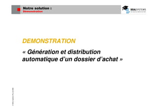 SAP MM  Génération, impression, distribution dossiers Achat