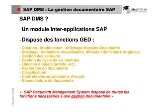 SAP MM  Génération, impression, distribution dossiers Achat