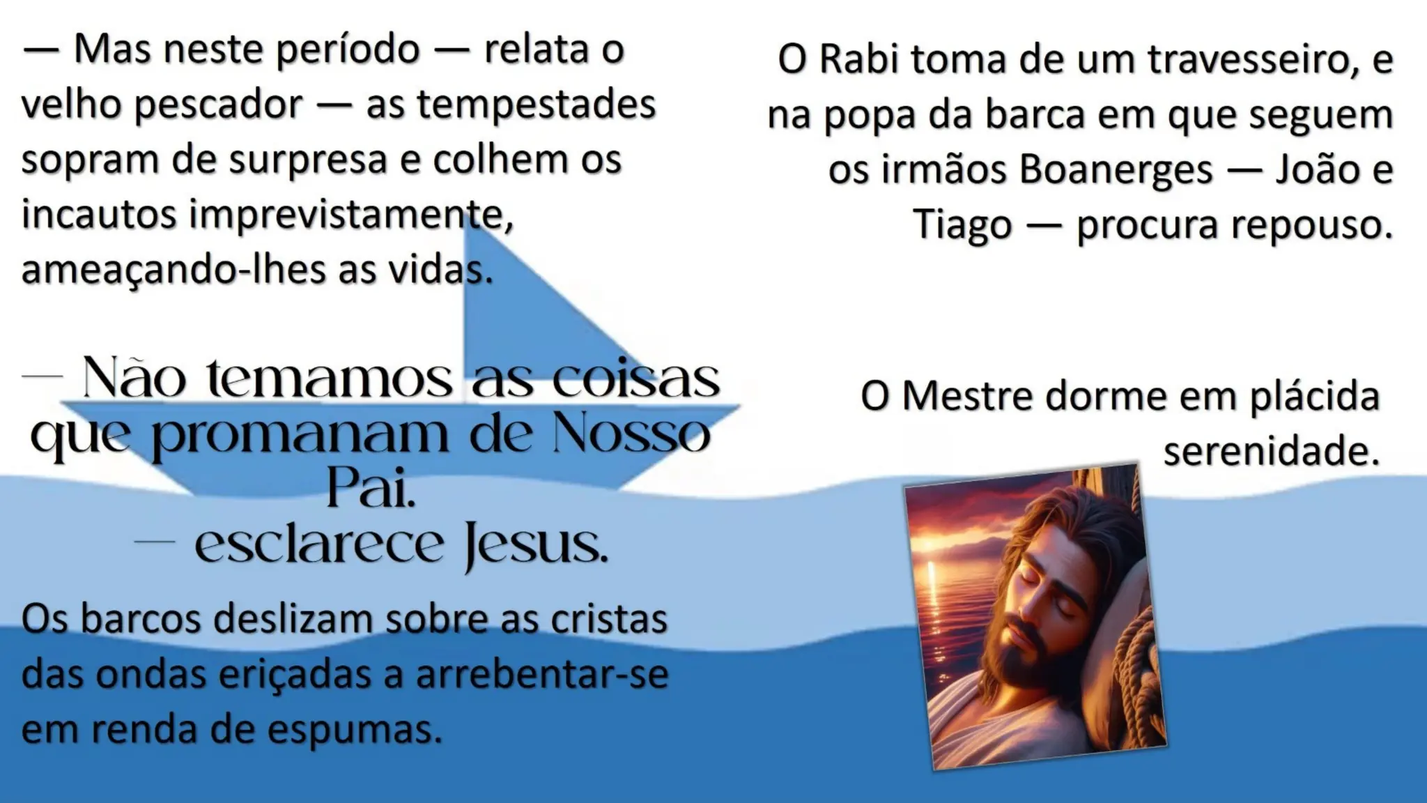 A tempestade acalmada- O valor da fé.pptx