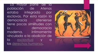 ATENAS Y LA ANTIGUA DEMOCRACIA | PPTX