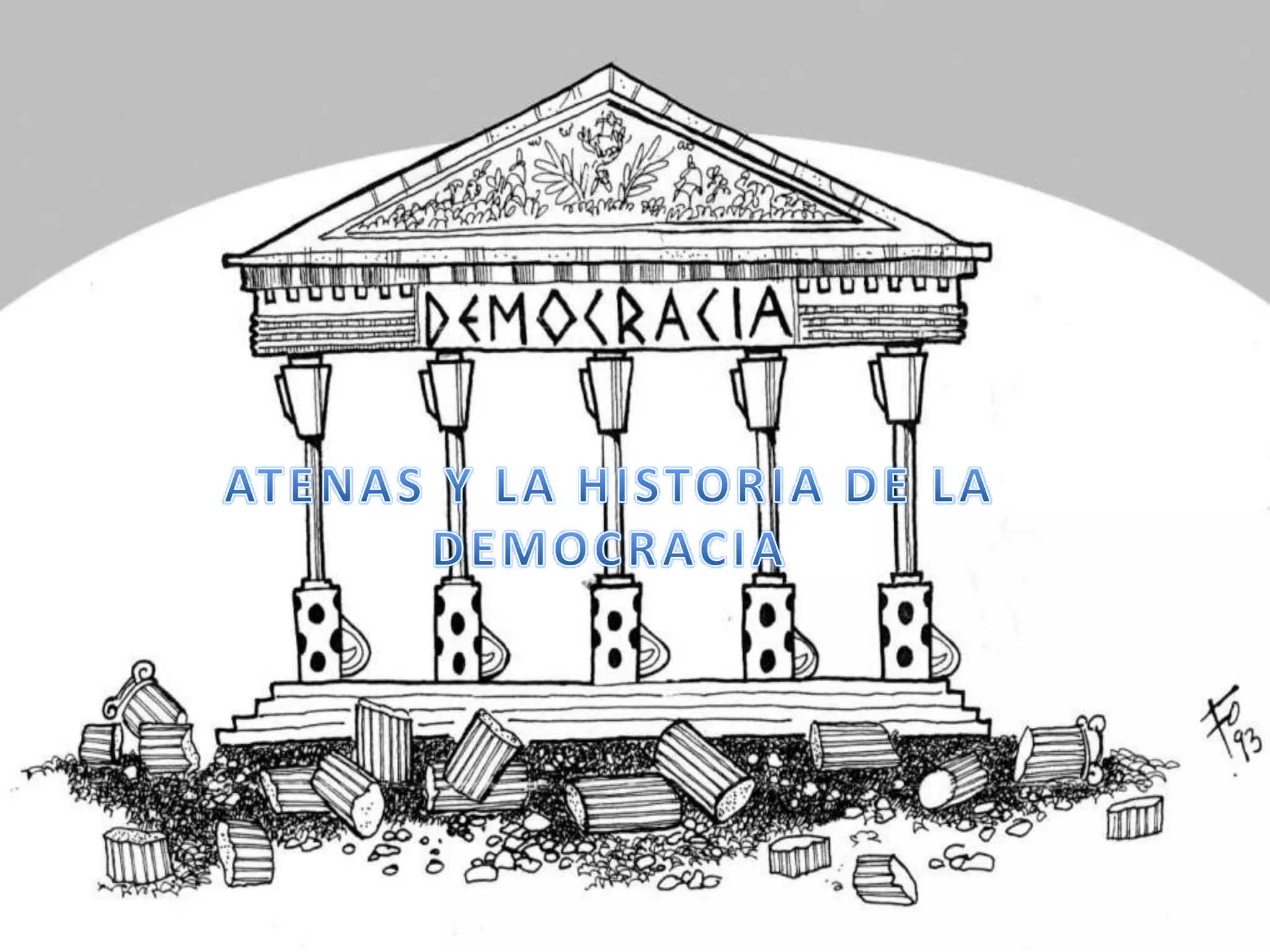 Atenas y la historia de la democracia | PPTX