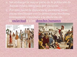 Atenas y la historia de la democracia | PPTX