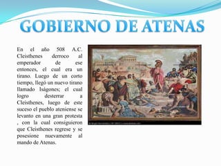 Atenas y la historia de la democracia | PPTX