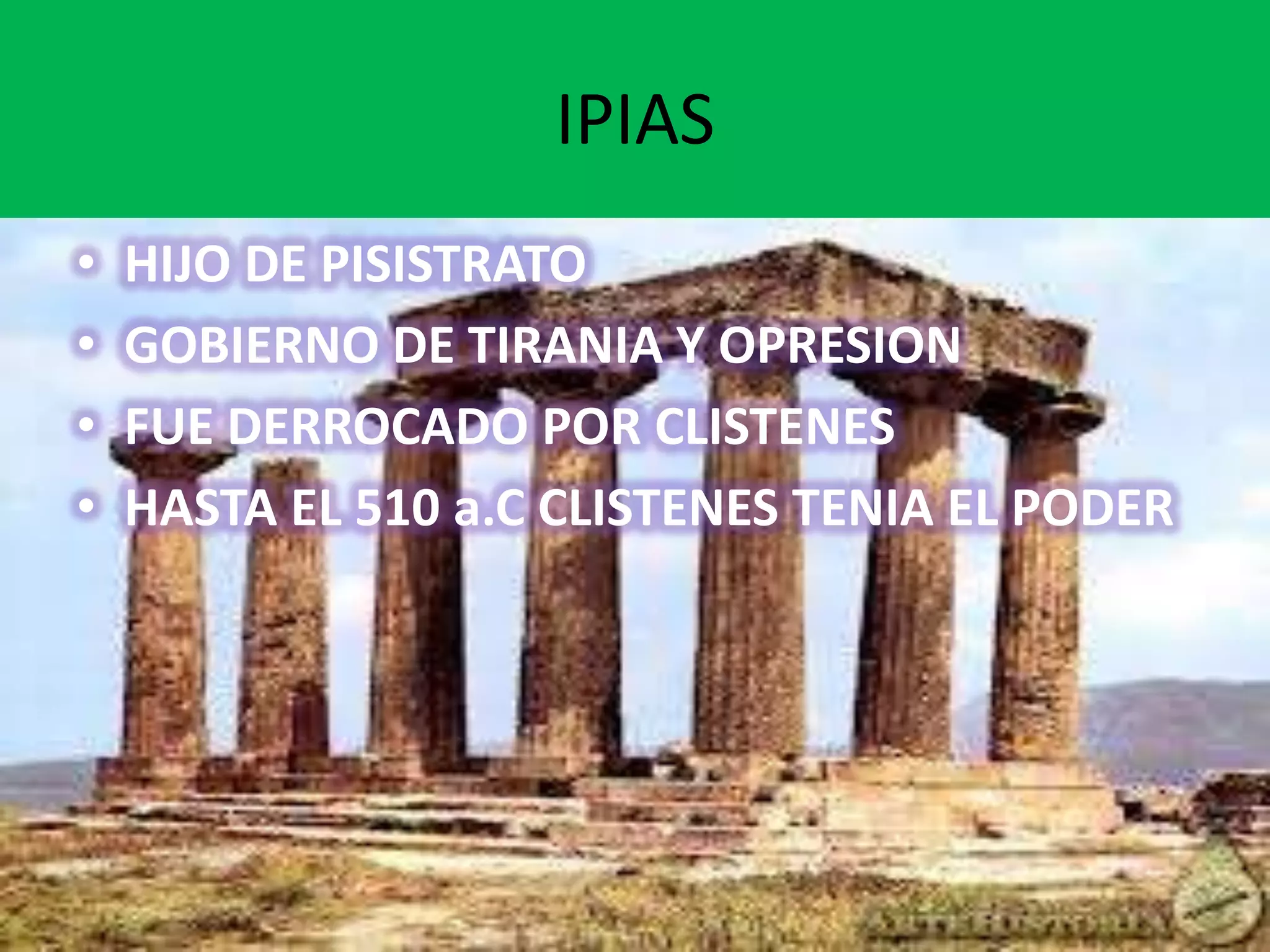 Atenas y la historia de la democracia | PPT
