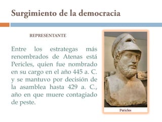 Atenas y la historia de la democracia | PPTX