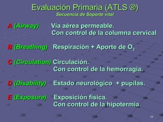 AtencióN Inicial Hospitalaria Del Trauma | PPT