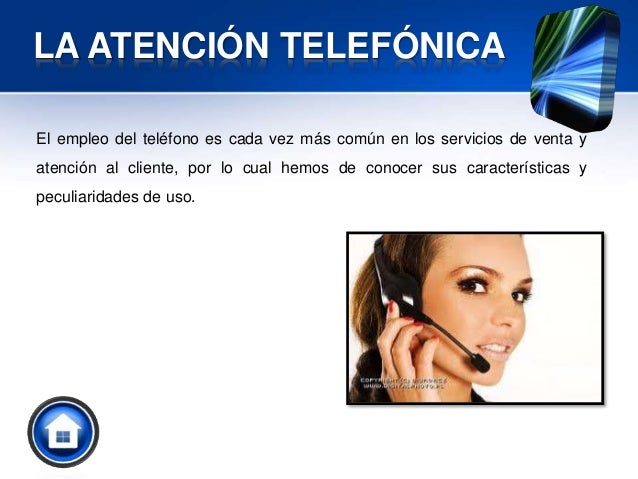 Atención al cliente Atención al cliente