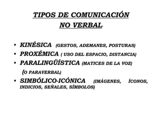TECNICAS DE COMUNICACIÓNAspecto físico. (Cara redonda = Alegre).Forma de vestir.La Mirada.Racional = OjosAfectivo = Boca Dur + 2-3 seg = agresivas. Hipermetropía = Mirada DuraMiopía = Mirada dulce. Desviar miradaSiempre a un ladoNunca hacia arriba