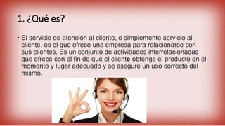 Atención al cliente | PPTX