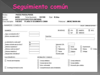 Seguimiento común
 