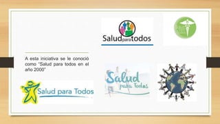 Atención primaria de la salud renovada | PPTX