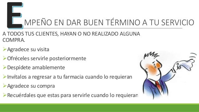 Atencion al cliente farmacias