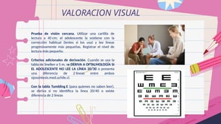 Adolescent Visual ATENCION CLINICA DE LA POBLACION ADOLESCENTE DEF.pptx