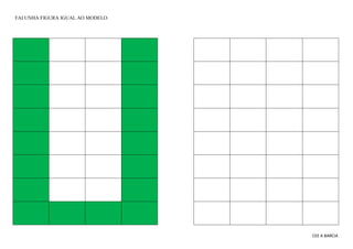 CEE A BARCIA
FAI UNHA FIGURA IGUAL AO MODELO.
 