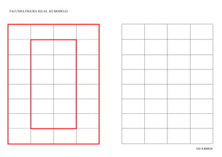 CEE A BARCIA
FAI UNHA FIGURA IGUAL AO MODELO.
 