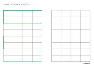 CEE A BARCIA
FAI UNHA FIGURA IGUAL AO MODELO.
 