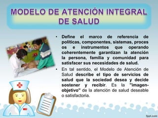 Atencion primaria de la salud | PPTX